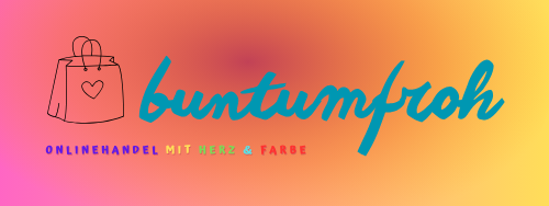 buntumfroh  -  Onlinehandel mit Herz und Farbe